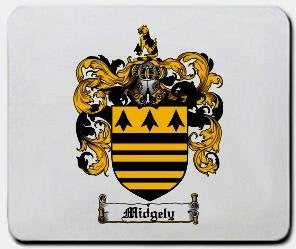 Midgely coat of arms mouse pad