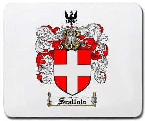 Scattola coat of arms mouse pad