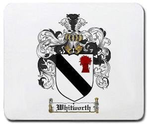 Whitworth coat of arms mouse pad