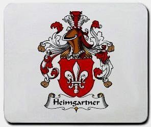 Heimgartner coat of arms mouse pad