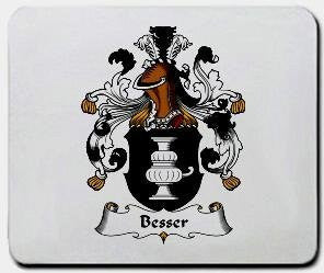 Besser coat of arms mouse pad