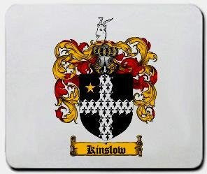 Kinslow coat of arms mouse pad