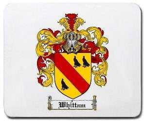 Whittam coat of arms mouse pad