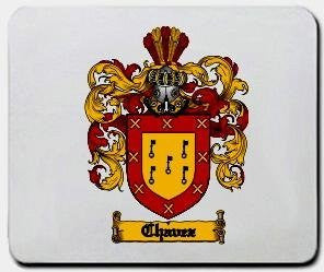 Chavez coat of arms mouse pad