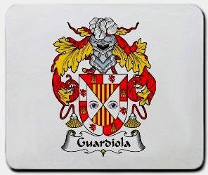 Guardiola coat of arms mouse pad