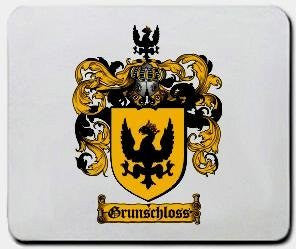 Grunschloss coat of arms mouse pad