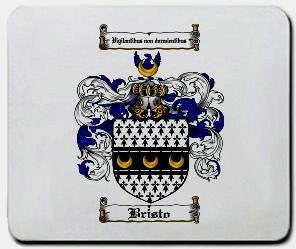 Bristo coat of arms mouse pad