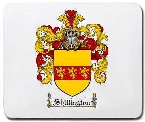 Shillington coat of arms mouse pad