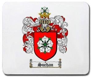 Suchan coat of arms mouse pad