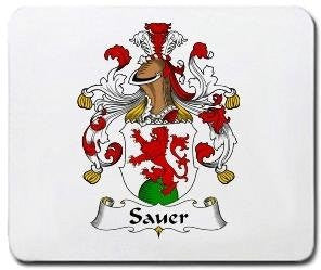 Sauer coat of arms mouse pad