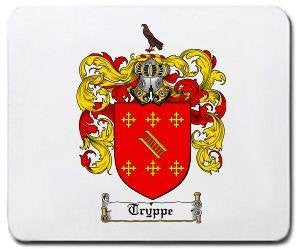 Tryppe coat of arms mouse pad