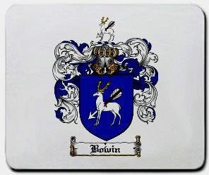 Bowin coat of arms mouse pad
