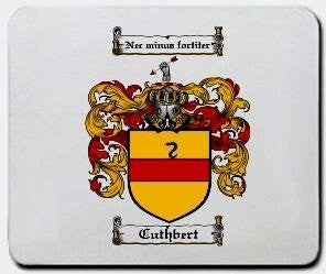 Cuthbert coat of arms mouse pad