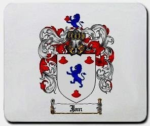 Jan coat of arms mouse pad