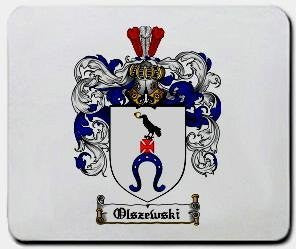 Olszewski coat of arms mouse pad