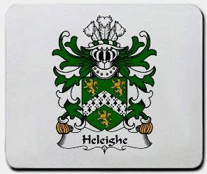Heleighe coat of arms mouse pad