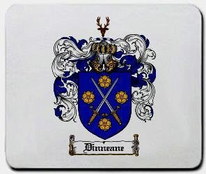 Dinneane coat of arms mouse pad