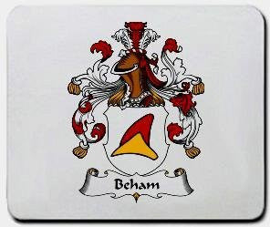 Beham coat of arms mouse pad