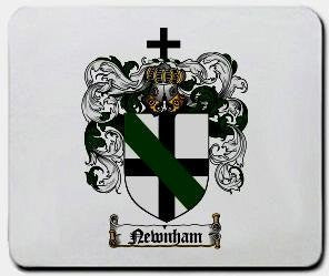 Newnham coat of arms mouse pad