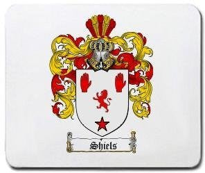 Shiels coat of arms mouse pad