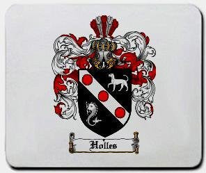Holles coat of arms mouse pad