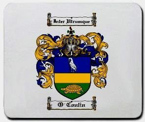 O'conlin coat of arms mouse pad