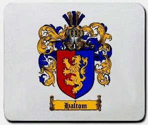Haltom coat of arms mouse pad