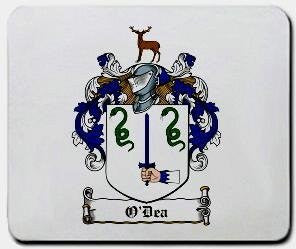O'dea coat of arms mouse pad