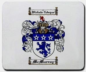 Mcmurray coat of arms mouse pad