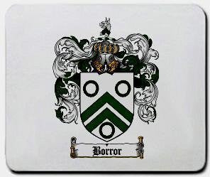 Borror coat of arms mouse pad
