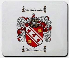 Ibotessone coat of arms mouse pad