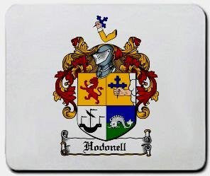 Hodonell coat of arms mouse pad