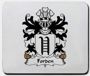 Forden coat of arms mouse pad