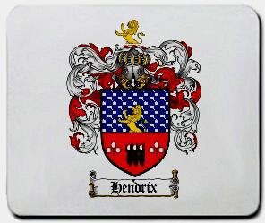 Hendrix coat of arms mouse pad