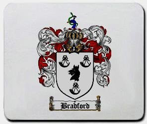 Bradford coat of arms mouse pad
