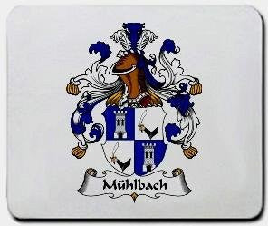 Muhlbach coat of arms mouse pad