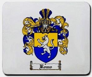 Romo coat of arms mouse pad