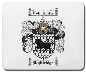 Whittridge coat of arms mouse pad