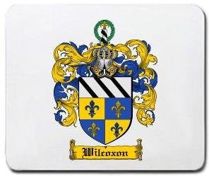 Wilcoxon coat of arms mouse pad