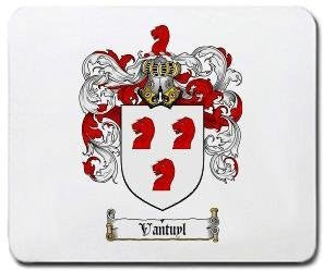 Vantuyl coat of arms mouse pad