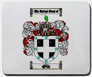 Old coat of arms mouse pad