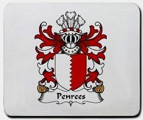 Penrees coat of arms mouse pad