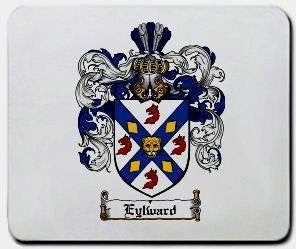 Eylward coat of arms mouse pad