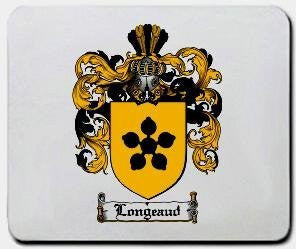 Longeaud coat of arms mouse pad