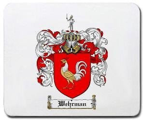 Wehrman coat of arms mouse pad