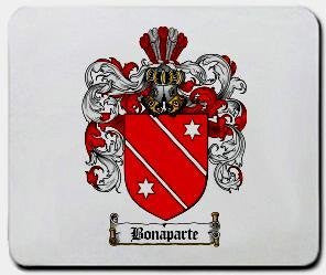 Bonaparte coat of arms mouse pad