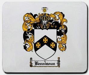 Bennisoun coat of arms mouse pad