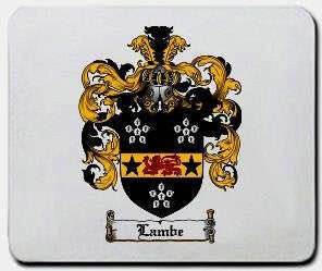 Lambe coat of arms mouse pad
