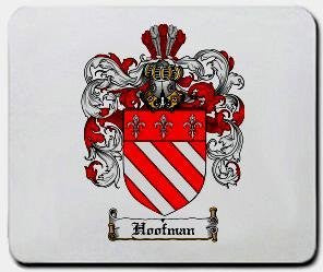 Hoofman coat of arms mouse pad