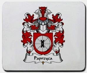 Paprzyca coat of arms mouse pad